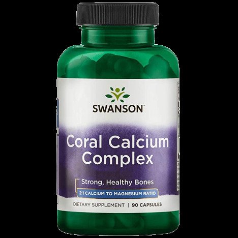 Swanson Coral Calcium Complex - 90 Capsule